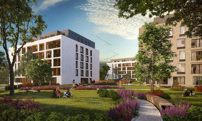 Krasny Moderny 1-Izbovy Byt, Novostavba + Parking Bratislava Eksteriør bilde